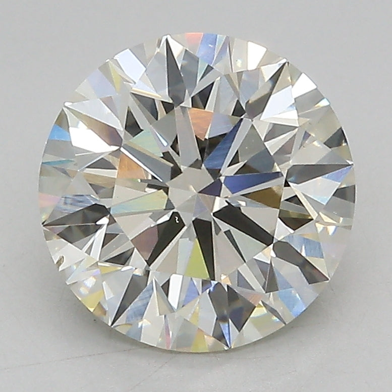 Round Lab Created Diamond