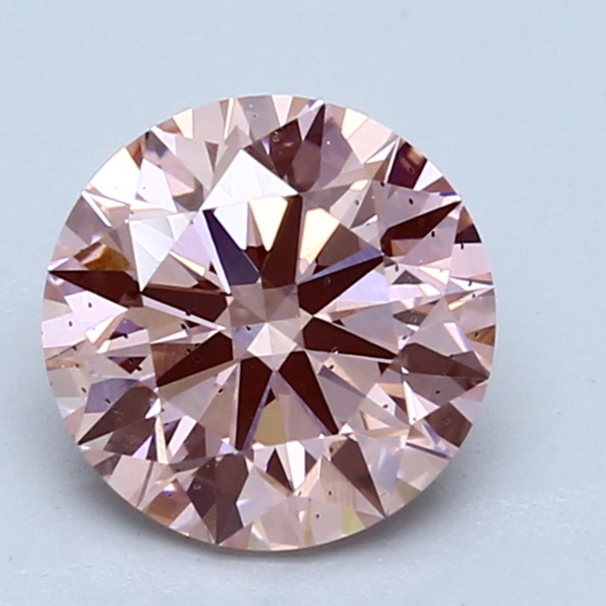 Round Lab Created Diamond