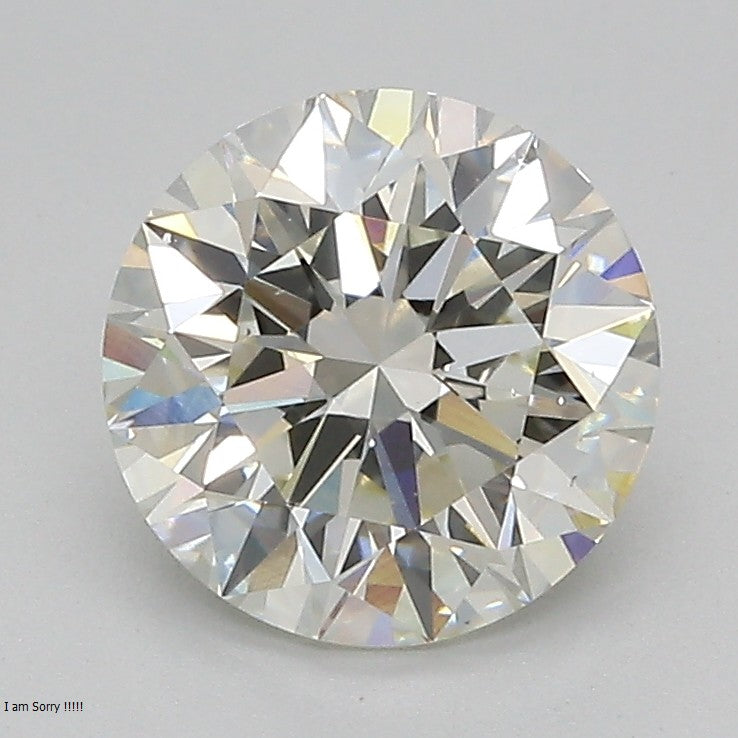 Round Lab Created Diamond