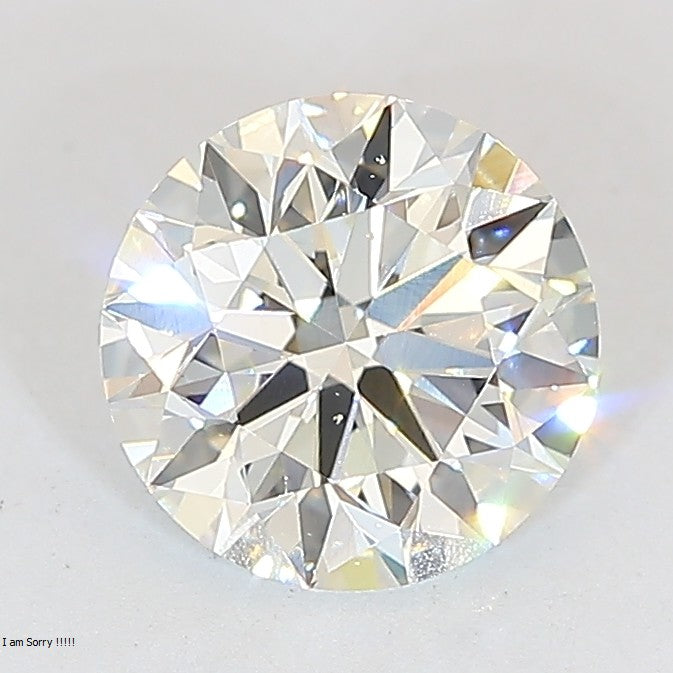 Round Lab Created Diamond