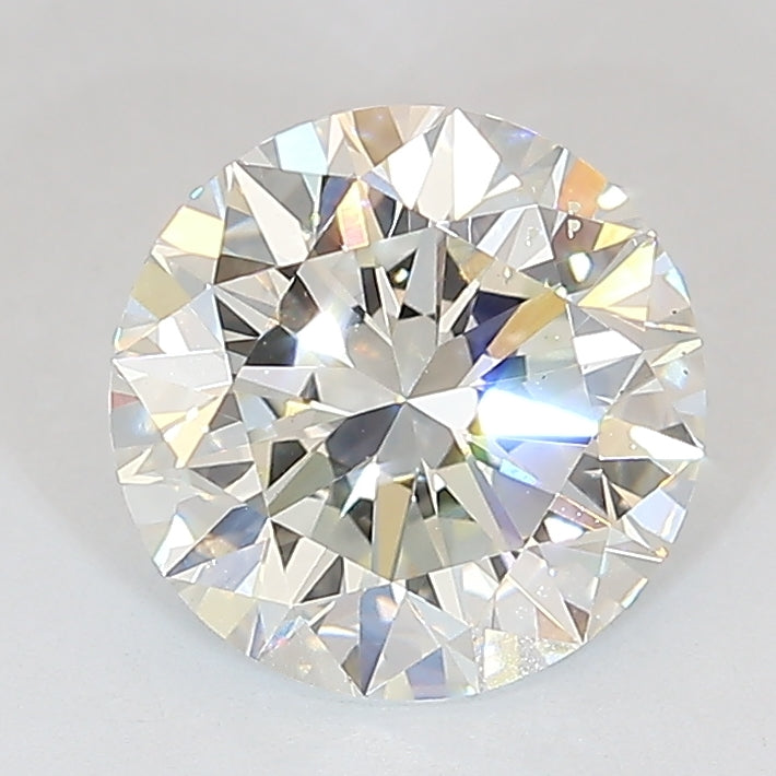 Round Lab Created Diamond