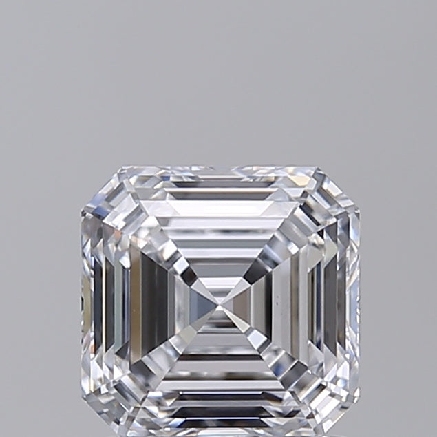 SQUARE Emerald Lab Created Diamond