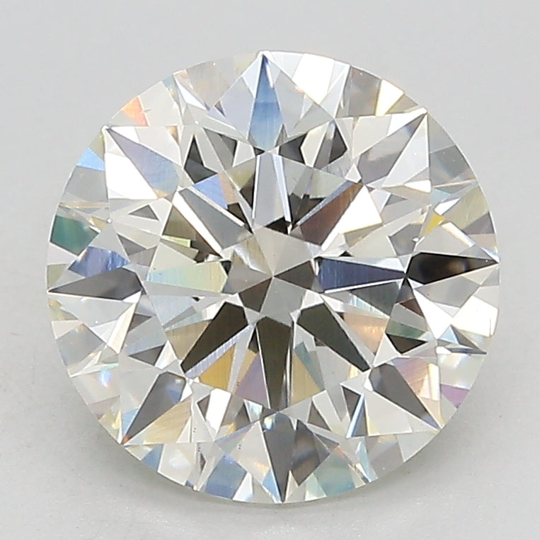 Round Lab Created Diamond