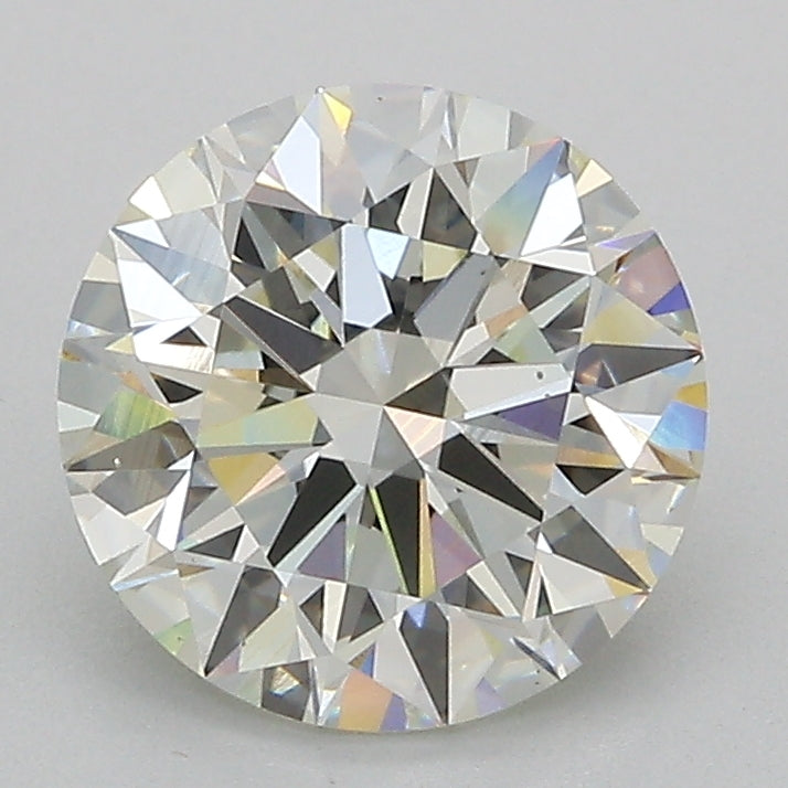 Round Lab Created Diamond