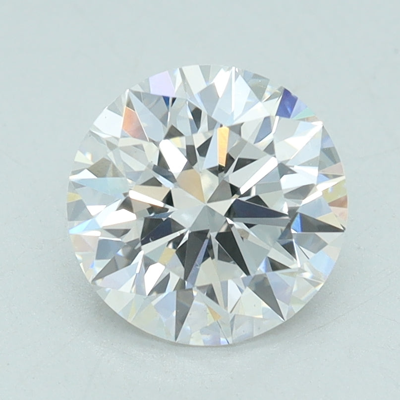 Round Lab Created Diamond