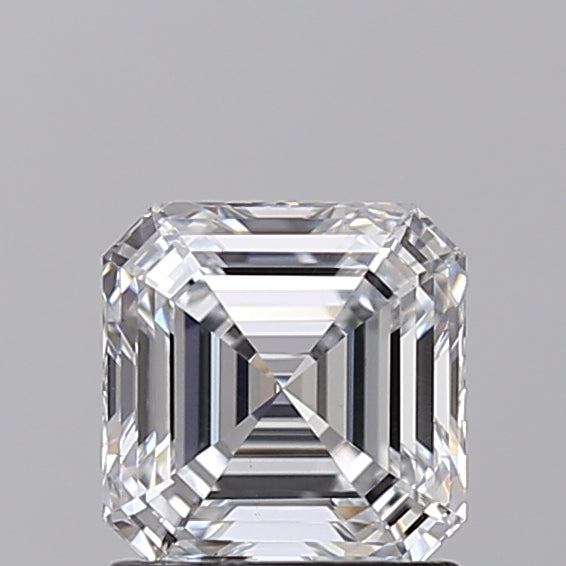 SQUARE Emerald Lab Created Diamond