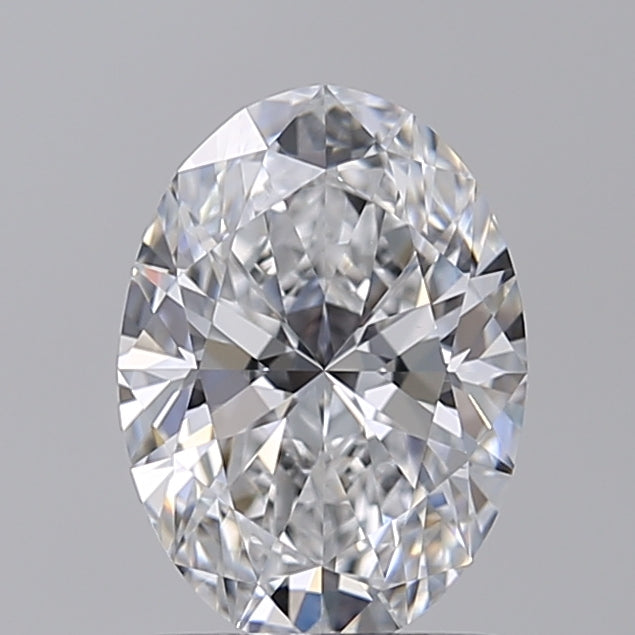 Oval Lab Created Diamond