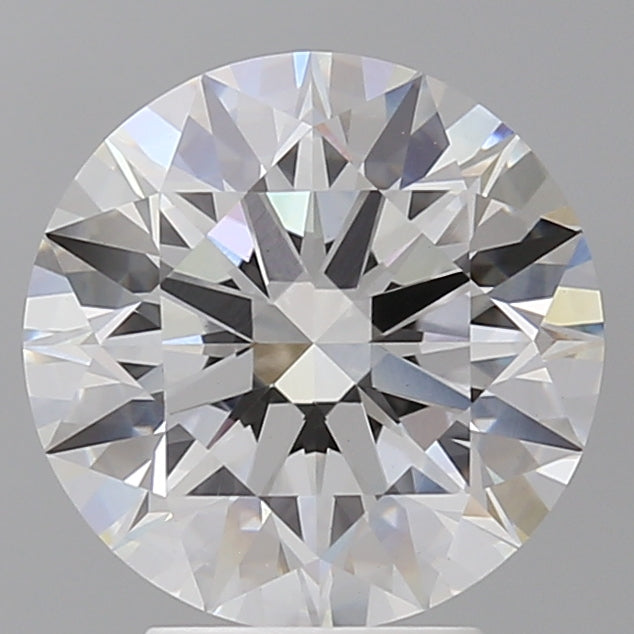 Round Lab Created Diamond