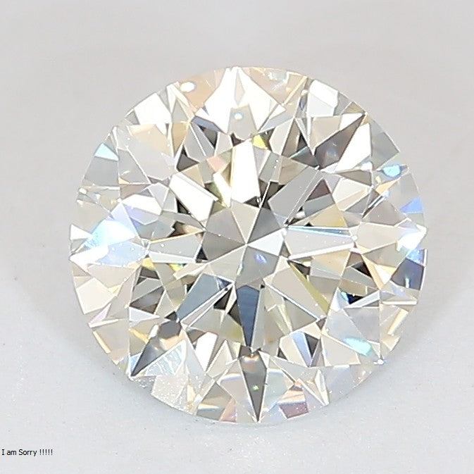 Round Lab Created Diamond