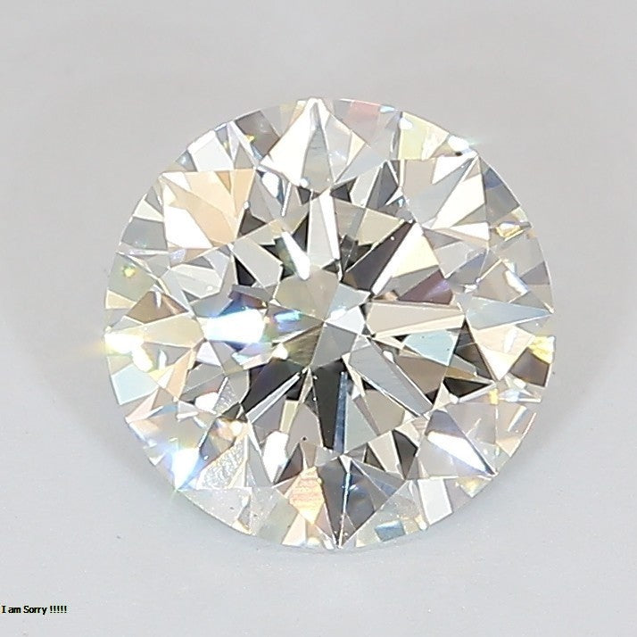 Round Lab Created Diamond
