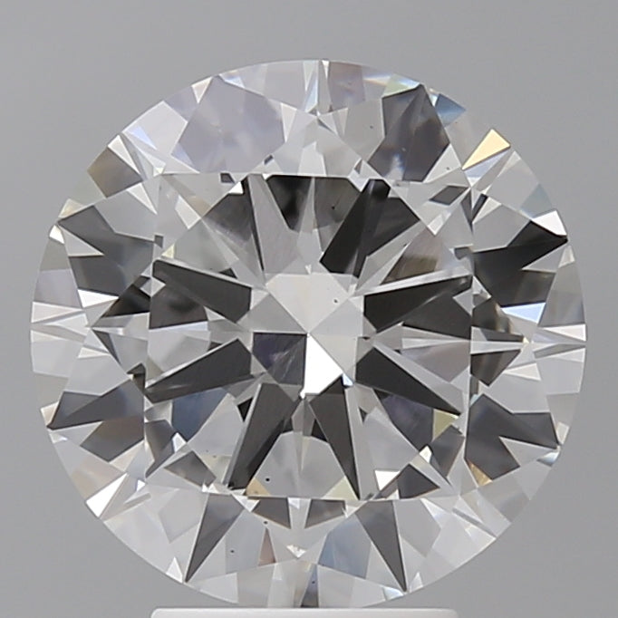 Round Lab Created Diamond