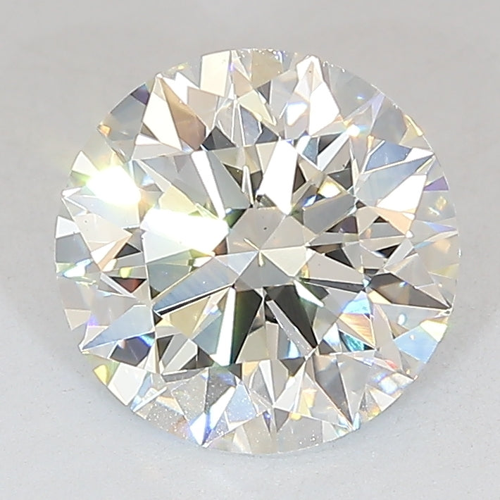 Round Lab Created Diamond