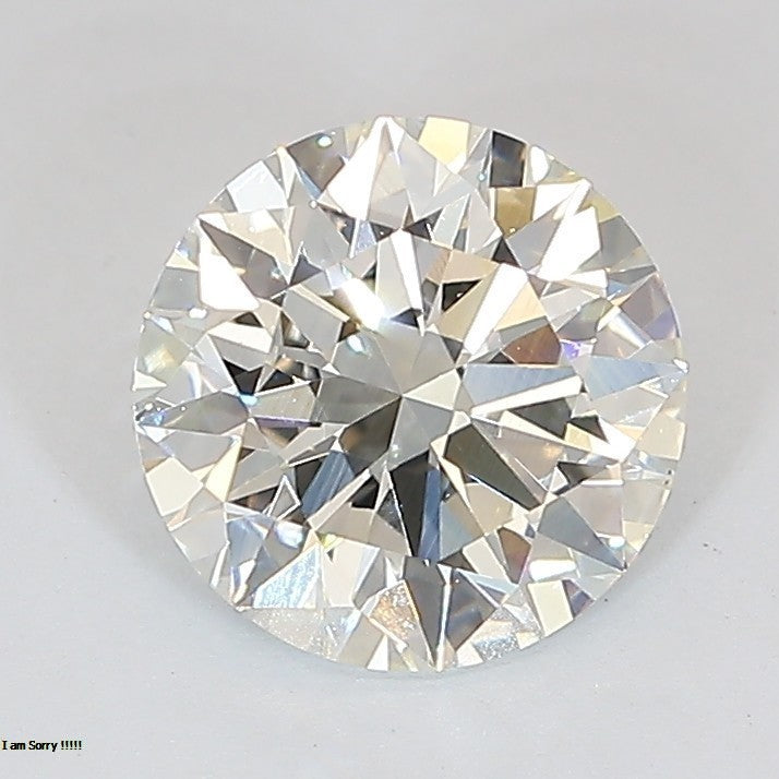 Round Lab Created Diamond