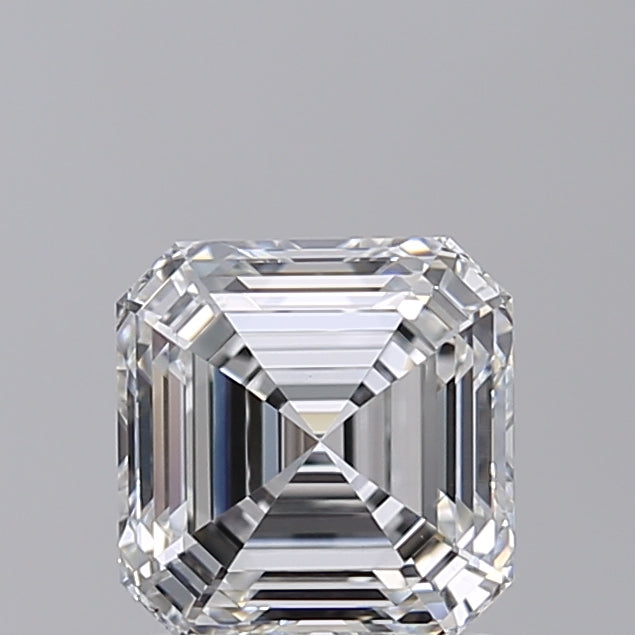 SQUARE Emerald Lab Created Diamond