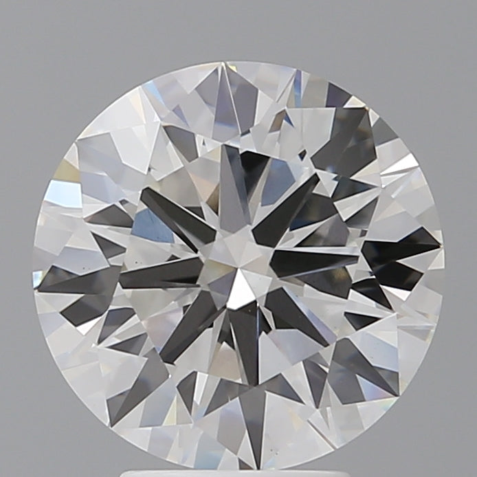 Round Lab Created Diamond