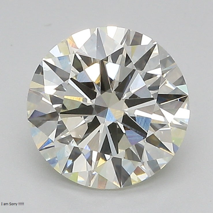 Round Lab Created Diamond