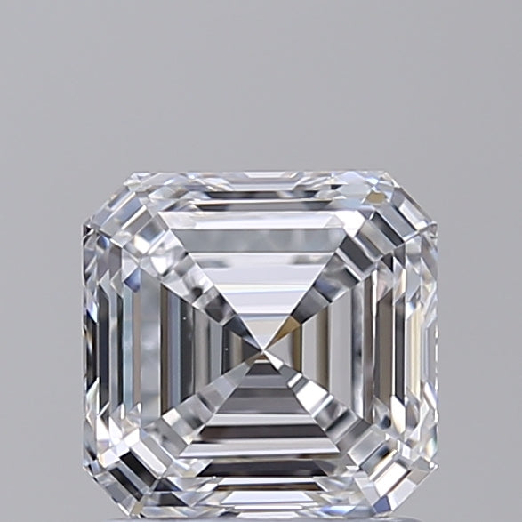 SQUARE Emerald Lab Created Diamond