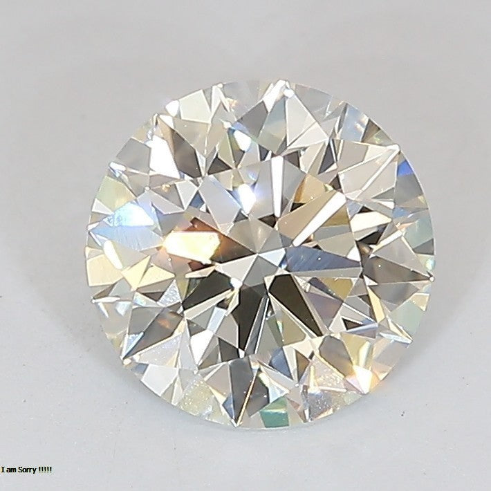 Round Lab Created Diamond