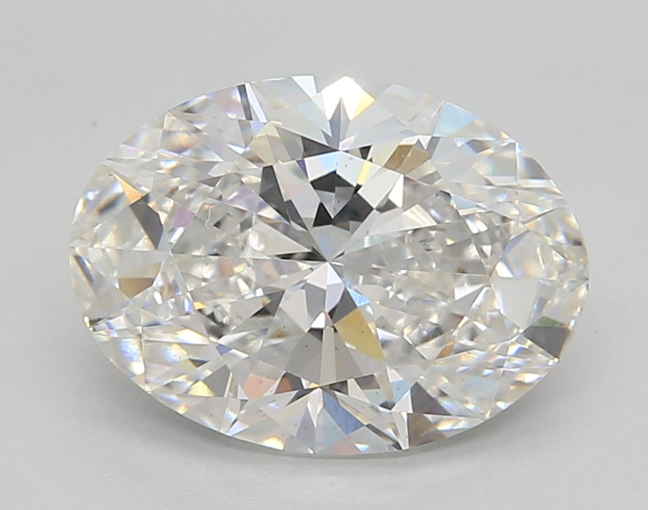 Oval Lab Created Diamond