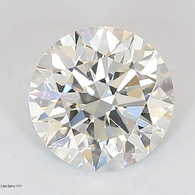Round Lab Created Diamond