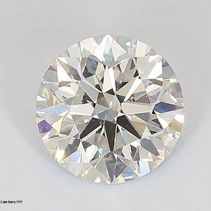 Round Lab Created Diamond