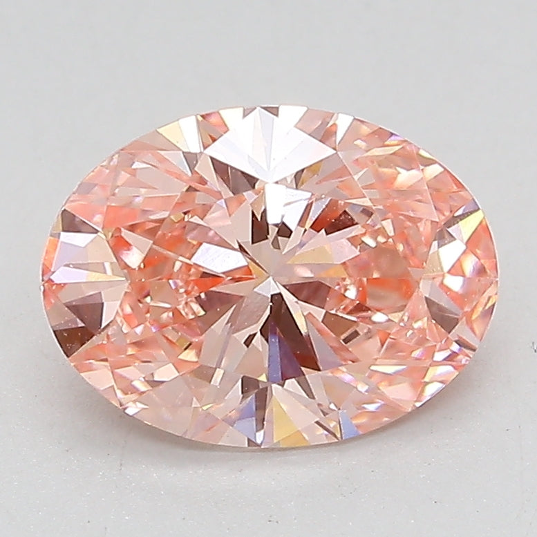 Oval Lab Created Diamond