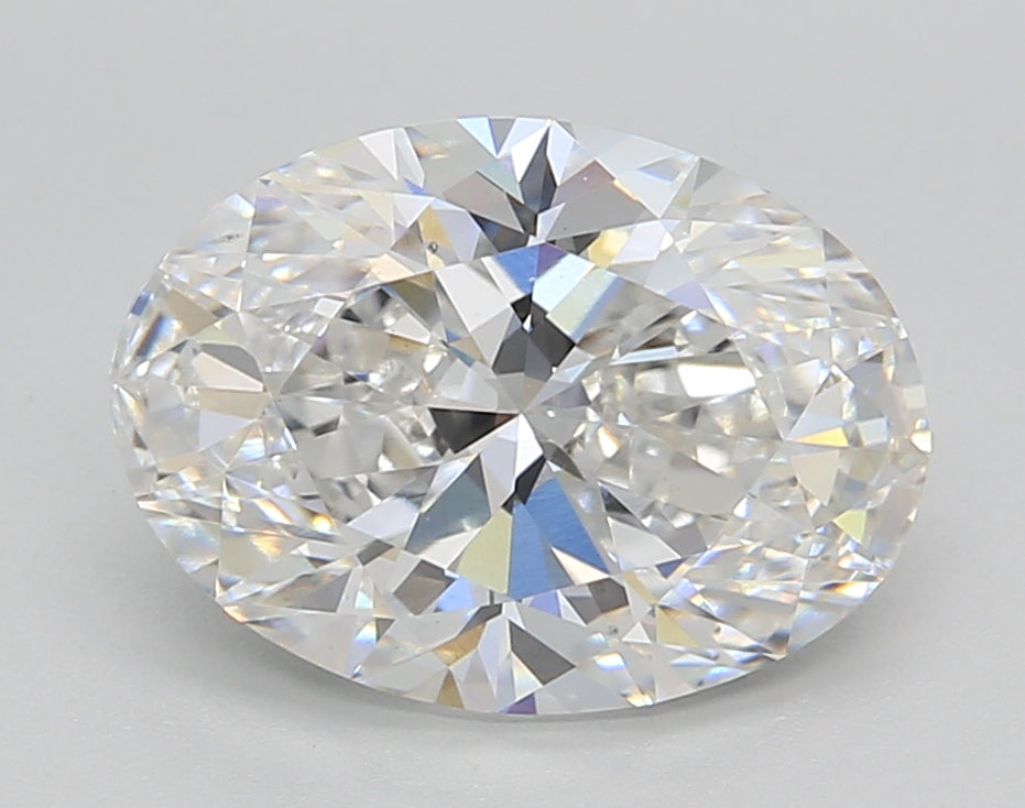 Oval Lab Created Diamond