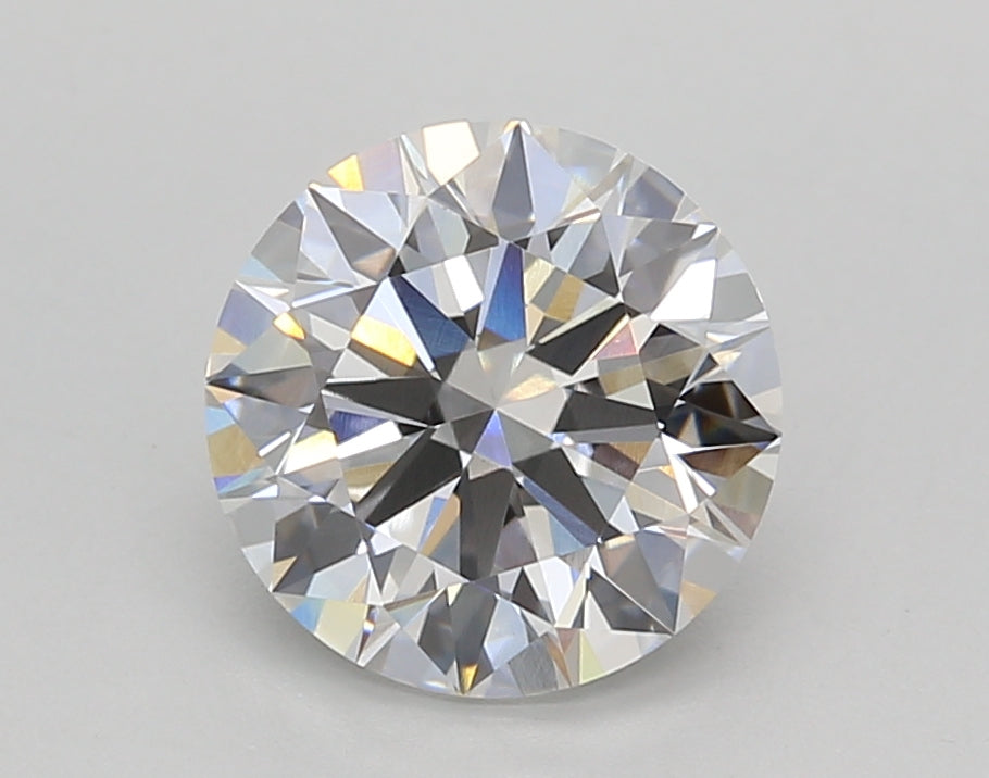 Round Lab Created Diamond