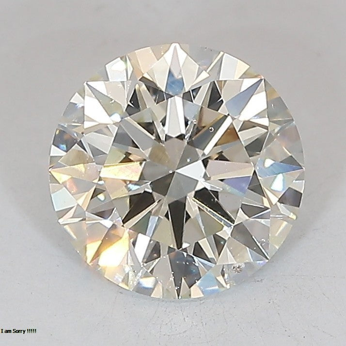 Round Lab Created Diamond