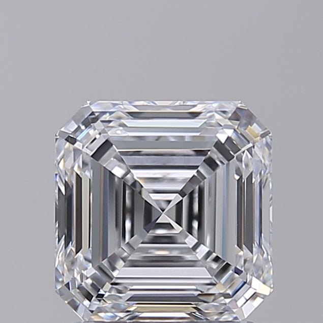 SQUARE Emerald Lab Created Diamond