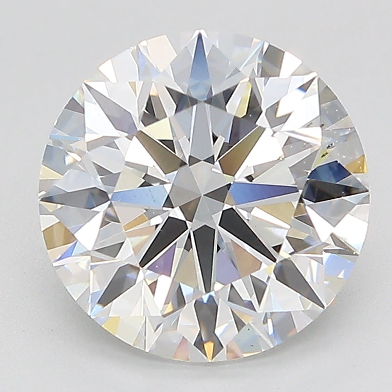 Round Lab Created Diamond