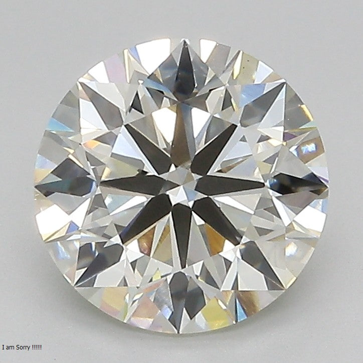 Round Lab Created Diamond