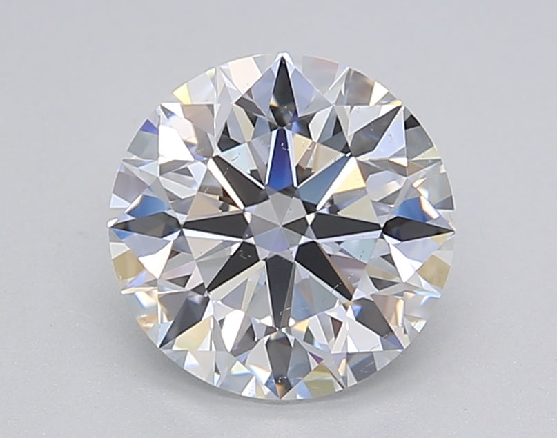 Round Lab Created Diamond