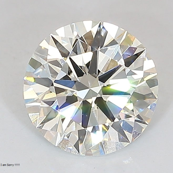 Round Lab Created Diamond