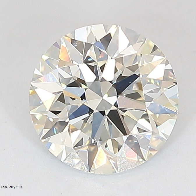 Round Lab Created Diamond