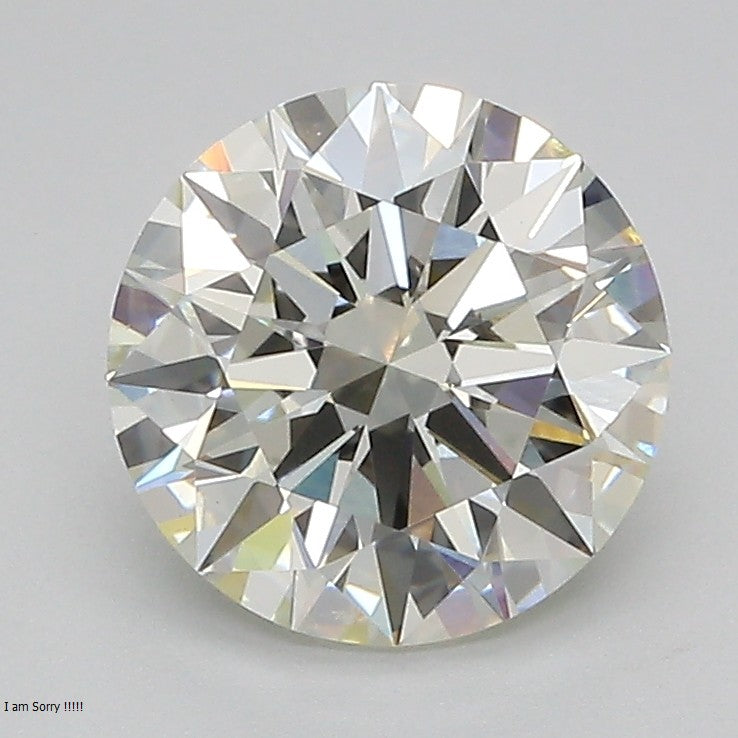 Round Lab Created Diamond