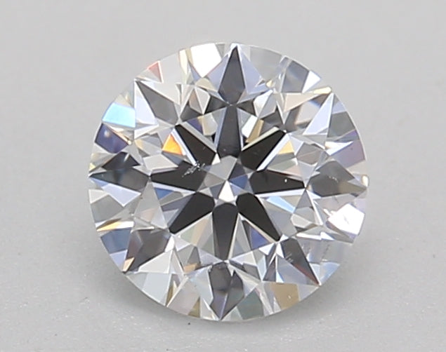 Round Lab Created Diamond