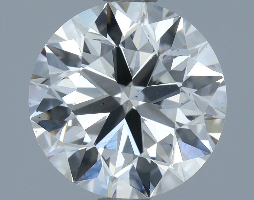 Round Lab Created Diamond