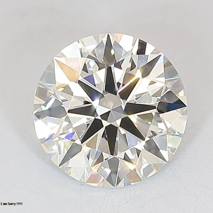 Round Lab Created Diamond
