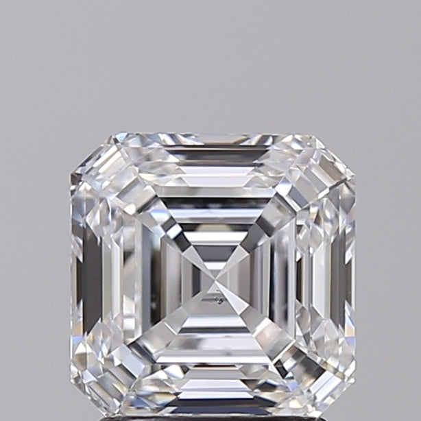 SQUARE Emerald Lab Created Diamond