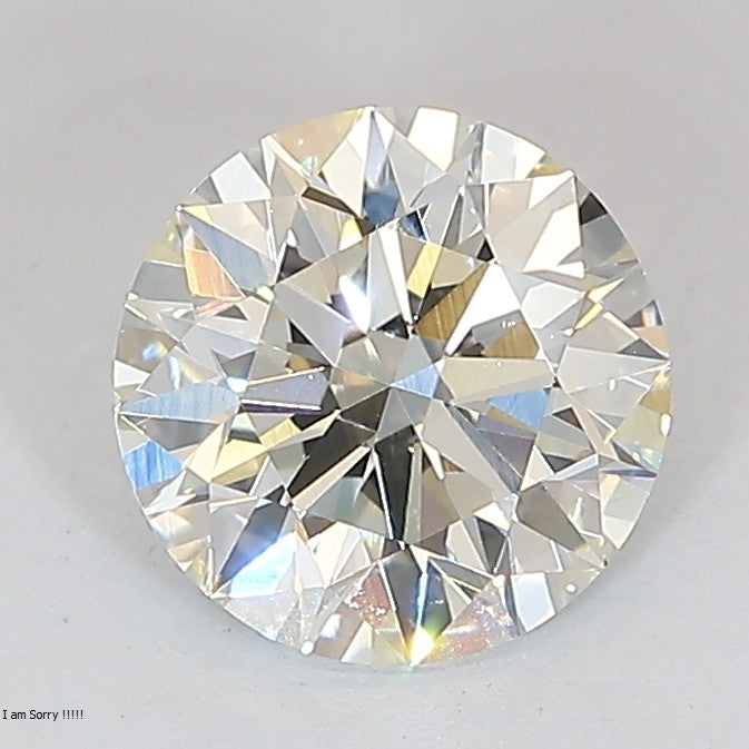 Round Lab Created Diamond