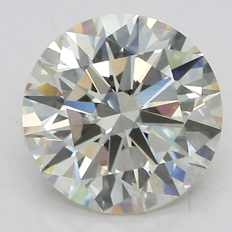 Round Lab Created Diamond