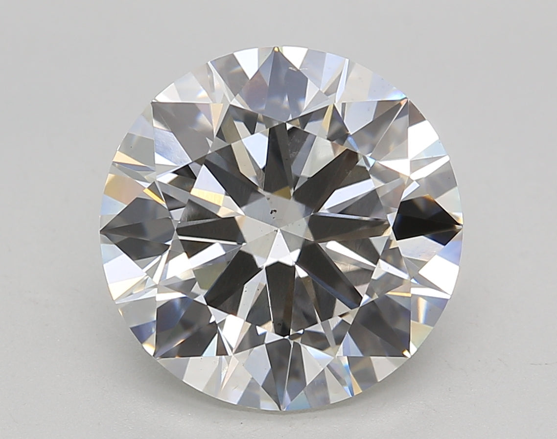 Round Lab Created Diamond