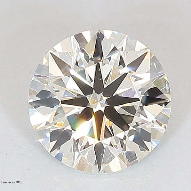 Round Lab Created Diamond