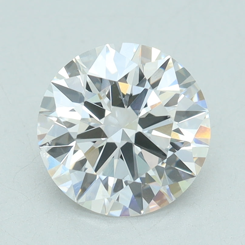 Round Lab Created Diamond