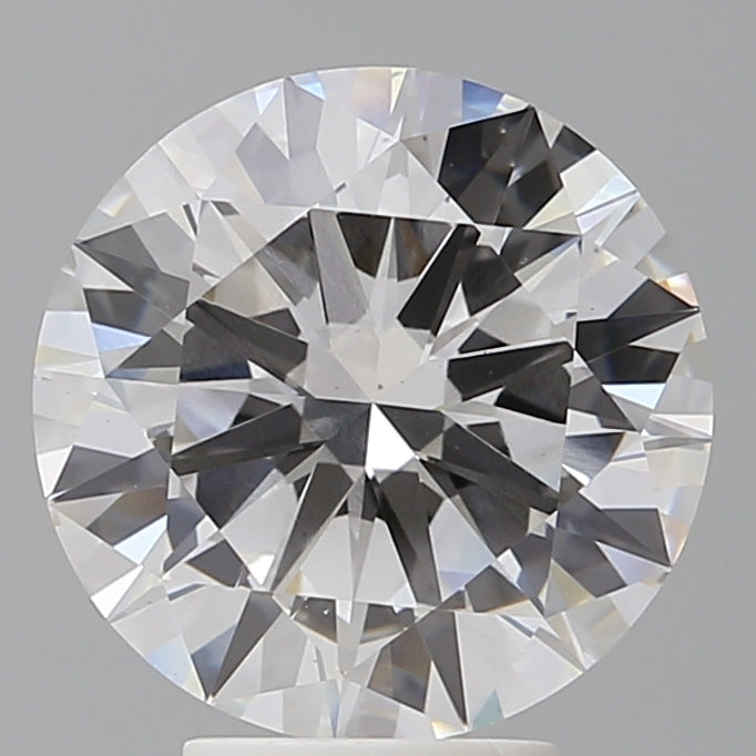 Round Lab Created Diamond