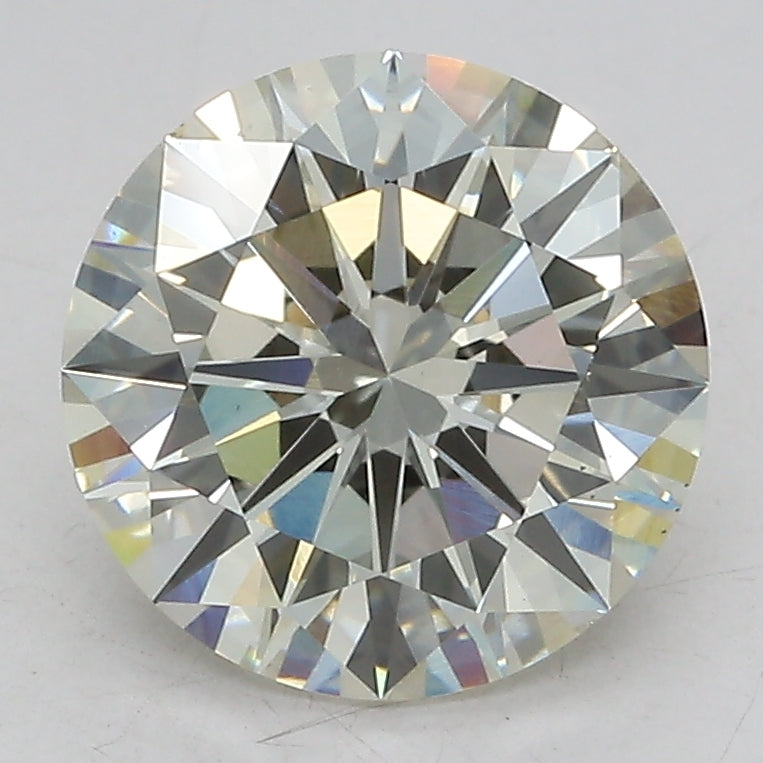 Round Lab Created Diamond