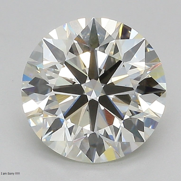 Round Lab Created Diamond