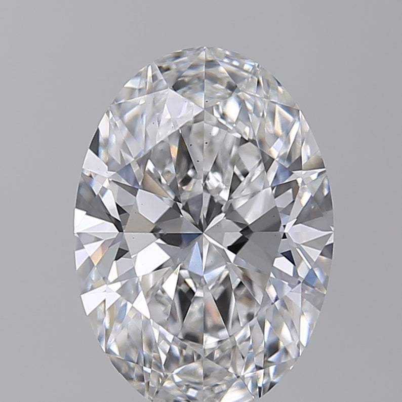 Oval Lab Created Diamond