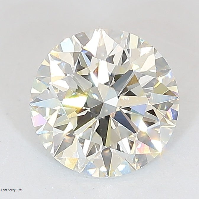 Round Lab Created Diamond